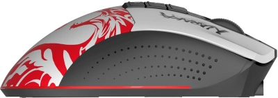 Мышь A4Tech Bloody R90 Plus Naraka белый/рисунок оптическая 5000dpi беспров. USB 7but