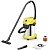 Строительный пылесос Karcher WD 3 S V-19/4/20 (YSY) 1000Вт (уборка: сухая/влажная/выдув/сбор воды) желтый