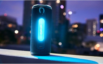 Колонка порт. JBL Grip синий 16W 1.0 BT 2600mAh (без.бат) (JBLGRIPBLU)