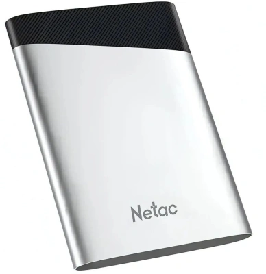 Накопитель SSD Netac USB-C 2TB NT01Z6S-002T-32SL Z6S 2.5" серебристый