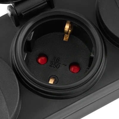 Сетевой удлинитель Buro BU-PS3.20/B 20м (3 розетки) оранжевый (пакет ПЭ)