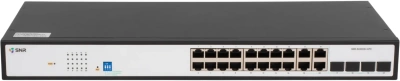 Коммутатор SNR SNR-S2300G-16TC (L2) 16x1Гбит/с 4xКомбо(1000BASE-T/SFP) управляемый