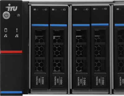 Сервер IRU Rock G2206IG3 2x4309Y 2x32Gb С621 AST2500 2xRJ45 2x800W w/o OS (2138950)
