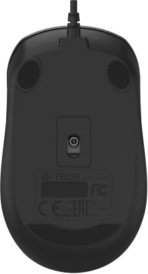 Мышь A4Tech Fstyler FM26S серый/черный оптическая 1600dpi silent USB для ноутбука 4but (FM26S USB (SMOKY GREY))