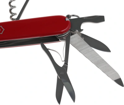Нож перочинный Victorinox Mountaineer (1.3743) 91мм 18функц. красный карт.коробка