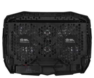 Подставка для ноутбука Digma D-NCP170-4 17" 390x280x28мм 2xUSB 4x 70/125ммFAN 750г черный