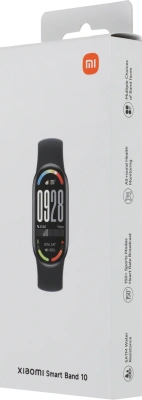 Фитнес-трекер Xiaomi Smart Band 10 AMOLED корп.:черный рем.:черный (BHR07PYGL)