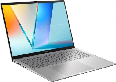 Ноутбук Asus VivoBook S16 S3607AA-SH114 Core Ultra 7 355 32Gb SSD1Tb Intel Graphics 16" OLED WUXGA (1920x1200) без ОС silver WiFi BT Cam (90NB1731-M007X0)