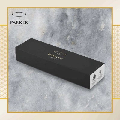 Ручка шариков. Parker IM Premium K323 (1931687) Grey GT M син. черн. подар.кор.
