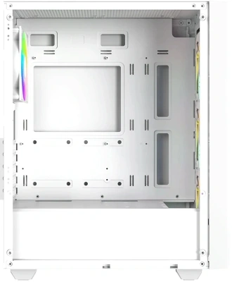 Корпус ID-Cooling Ware 300 белый без БП mATX 6x120mm 2xUSB2.0 1xUSB3.0 audio bott PSU