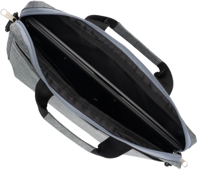 Сумка для ноутбука 14.5" Digma N-370 серый/черный полиэстер (N370GBK)
