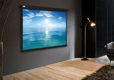 Экран Cactus 84" 104.6x186см Wallscreen CS-PSW-104X186-BK 16:9 настенно-потолочный рулонный черный