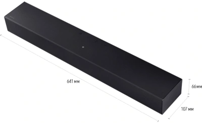 Саундбар Samsung HW-B400F/RU 2.1 40Вт черный