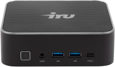 Неттоп IRU Tactio 525 Ryzen 5 6600H (3.3) 16Gb SSD512Gb 660M без ОС GbitEth WiFi BT 120W черный (RUS) (2164267)