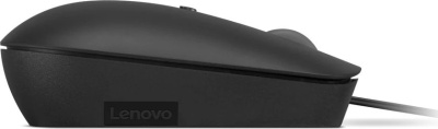 Мышь Lenovo 400 черный оптическая 2400dpi USB-C 3but (GY51D20875)