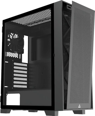 Корпус Montech Air 1000 Lite черный без БП ATX 1x120mm 3x140mm 1xUSB2.0 2xUSB3.0 audio bott PSU