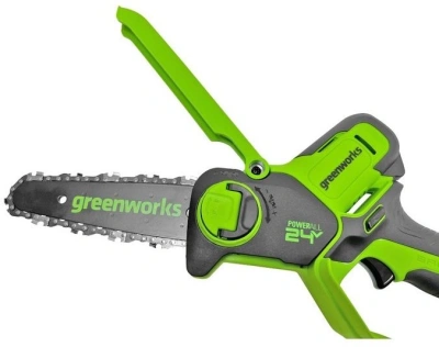 Цепная пила Greenworks GD24CSMNX аккум. 450Вт дл.шины:6" (15cm) 1аккум. 2Ач ЗУ (2008707UA)