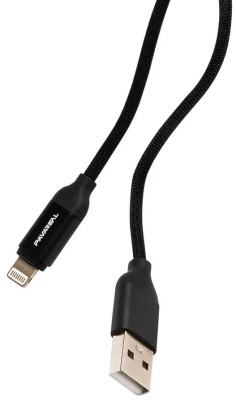 Кабель PAVAREAL PA-DC159 УТ000027310 USB (m)-Lightning (m) 1м черный коробка (упак.:1шт)