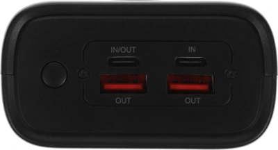 Мобильный аккумулятор Cactus CS-PBFSJA-30000 30000mAh 22.5W 4.5A 2xUSB-A/2xUSB-C черный