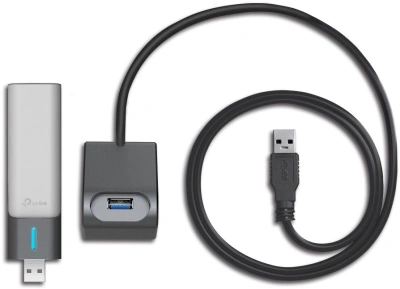 Сетевой адаптер Wi-Fi TP-Link Archer TX50UH AX3000 USB 3.0 (ант.внутр.) 2ант.