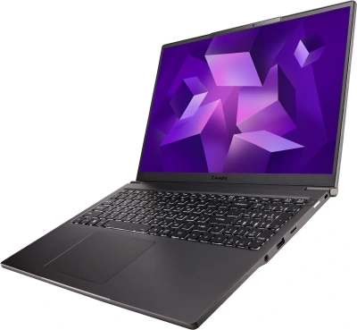Ноутбук Kvadra Nau LP16 Core Ultra 7 155U 16Gb SSD512Gb Intel Graphics 16" IPS FHD+ (1920x1200) без ОС graphite WiFi BT Cam (Y22L01CAS122R_BA395D)