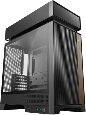 Корпус Deepcool CL660 черный/коричневый без БП ATX 4x120mm 5x140mm 2xUSB3.0 audio bott PSU