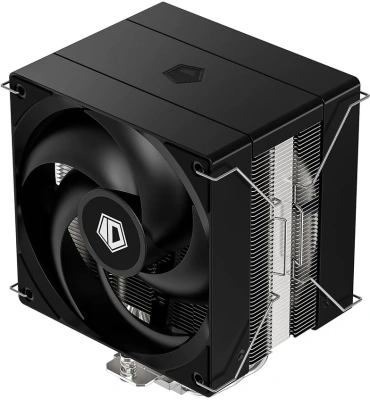 Устройство охлаждения(кулер) ID-Cooling SE-214-XT V2 Plus нет подсветки Soc-AM5/AM4/1200/1700/1851 серебристый/черный 4-pin 27.2dB Al+Cu 220W 680gr Ret