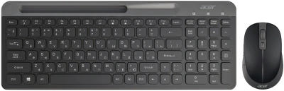 Клавиатура + мышь Acer OCC402 клав:черный мышь:черный USB беспроводная slim Multimedia (ZL.ACCCC.018)