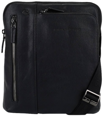 Сумка мужская Piquadro Black Square CA1816B3/N черная натур.кожа