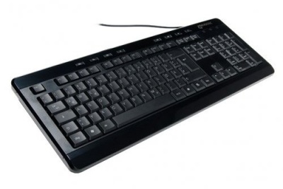 Клавиатура Logitech K280e черный USB (подставка для запястий) (920-005215) кабель 1.66м