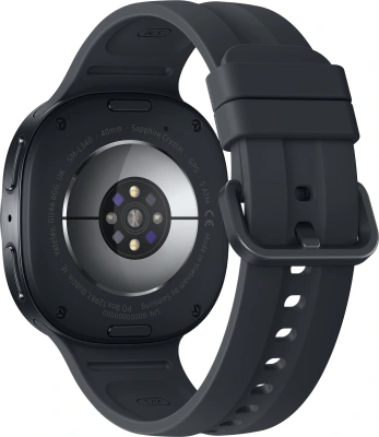 Смарт-часы Samsung Galaxy Watch 9 LTE Watch 9 40мм 1.3" Super AMOLED корп.серый рем.серый разм.брасл.:130-190мм (SM-L345FZKACAU)