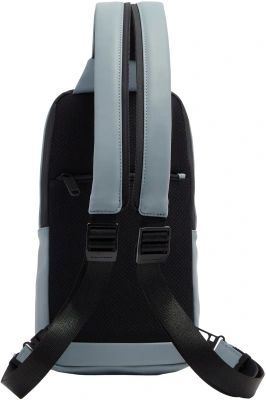 Рюкзак слинг Piquadro Corner 2.0 CA6466C2OW/AZ2 серо-голубой полиэстер