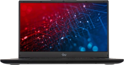 Ноутбук IRU Tactio 15ALG Core i3 1215U 8Gb SSD256Gb Intel UHD Graphics 15.6" IPS FHD (1920x1080) без ОС black WiFi BT Cam 4500mAh (2023565)