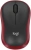 Мышь Logitech M185 черный/красный оптическая 1000dpi беспров. USB для ноутбука 2but (910-002633)