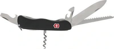 Нож перочинный Victorinox Forester (0.8363.3) 111мм 12функц. черный карт.коробка