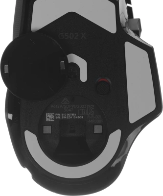 Мышь Logitech G502 X Plus черный оптическая 25600dpi беспров. USB 13but (910-006164)