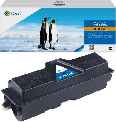 Картридж лазерный G&G GG-TK1140 черный (7200стр.) для Kyocera FS-1035/1135/M2535dn