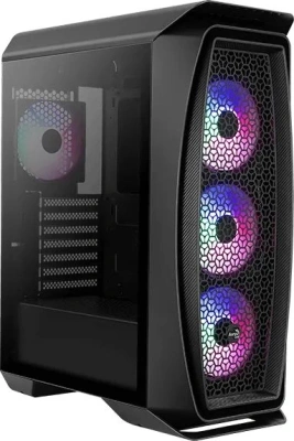 Корпус Aerocool Aero One Frost-G-BK-v1 черный без БП ATX 4x120mm 2x140mm 2xUSB3.0 audio bott PSU
