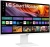 Монитор LG 31.5" UltraFine 32U830SA-W белый IPS LED 16:9 HDMI M/M матовая HAS 1000:1 400cd 178гр/178гр 3840x2160 60Hz 4K USB 7.7кг