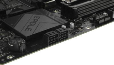 Материнская плата Gigabyte B650 EAGLE Socket AM5 AMD B650 4xDDR5 ATX AC`97 8ch(7.1) GbLAN RAID+HDMI+DP