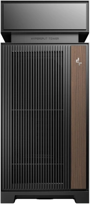 Корпус Deepcool CL660 черный/коричневый без БП ATX 4x120mm 5x140mm 2xUSB3.0 audio bott PSU