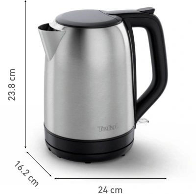 Чайник электрический Tefal KO5S0DE0 1.7л. 2400Вт серебристый/черный корпус: металл/пластик (7211419519)