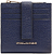 Чехол для кредитных карт Piquadro Patricia PP6843W140R/BLU темно-синий натур.кожа