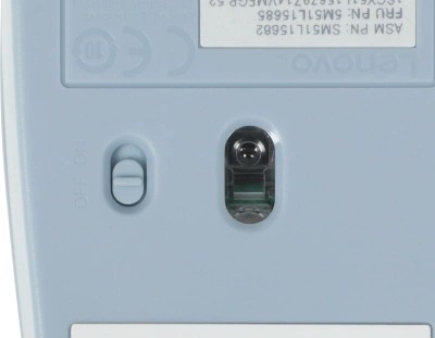Мышь Lenovo 300 Wireless Compact светло-голубой оптическая 1000dpi беспров. USB 2but (GY51L15679)