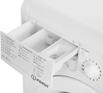 Стиральная машина Indesit IWUD 4085 класс: A загр.фронтальная макс.:4кг белый