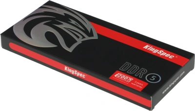 Память DDR5 16GB 6000MHz Kingspec KS6000D5P12516G RTL PC5-48000 CL46 DIMM UDIMM 288-pin 1.25В single rank Ret