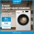 Стиральная машина Vitek VT-WSE8201 класс: A++ загр.фронтальная макс.:8кг белый инвертор