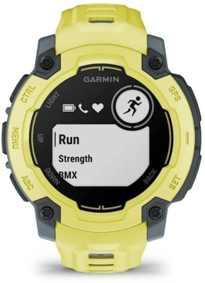 Смарт-часы Garmin Instinct E 45мм 1.4" AMOLED корп.оливковый рем.оливковый разм.брасл.:132-213 мм (010-02933-01)