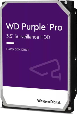 Жесткий диск WD SATA-III 12TB WD121PURP Surveillance Purple Pro (7200rpm) 256Mb 3.5"