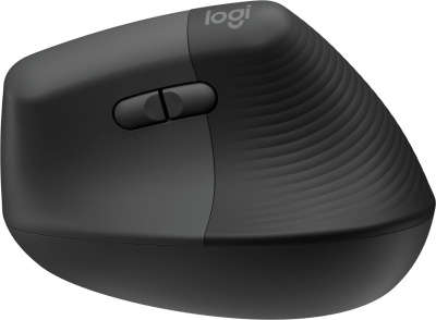 Мышь Logitech Lift графитовый оптическая 4000dpi silent беспров. BT/Radio USB для ноутбука 5but (910-006479)